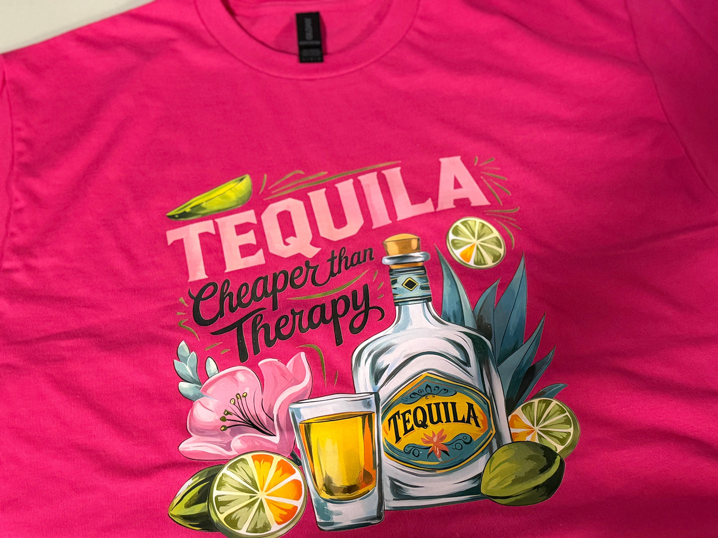 Tequila cheaper Than Therapy T-Shirt