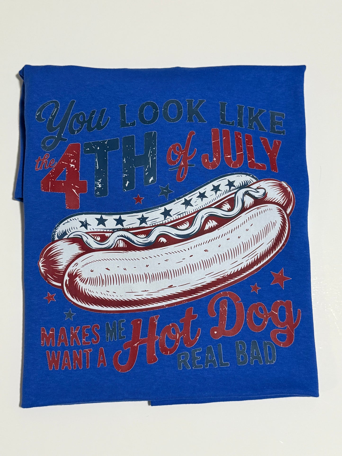 4th July Hot Dog T-Shirt