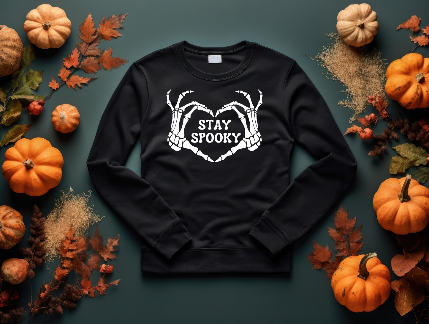 Stay Spooky Crew Neck Sweaters