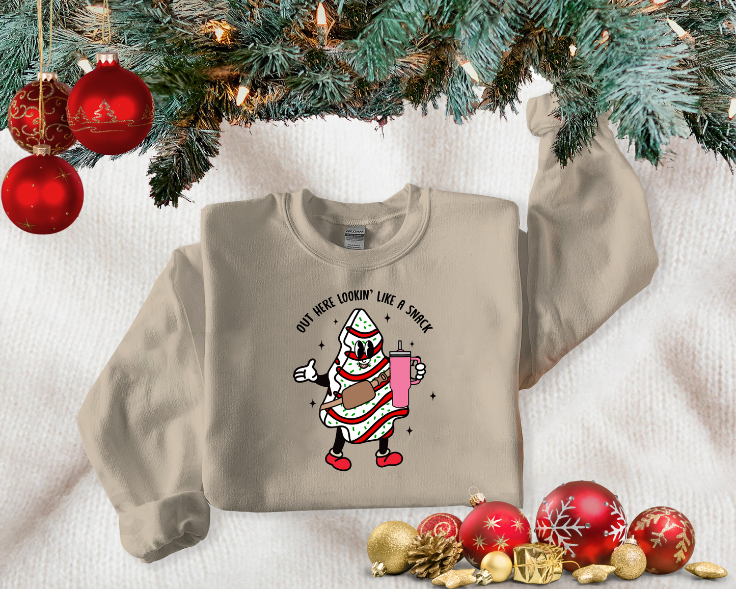 Looking Like a snack-Christmas cake-Sweaters