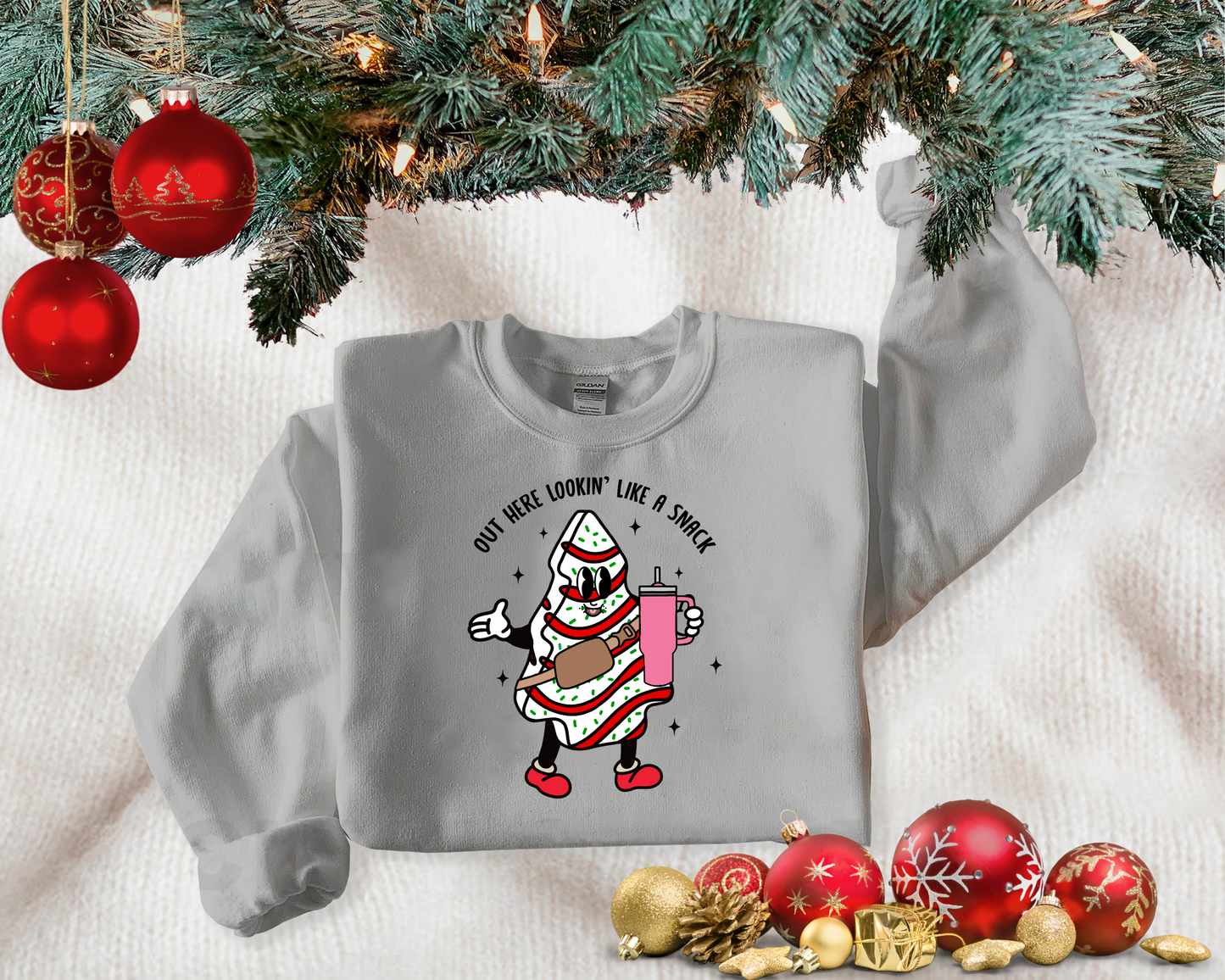 Looking Like a snack-Christmas cake-Sweaters