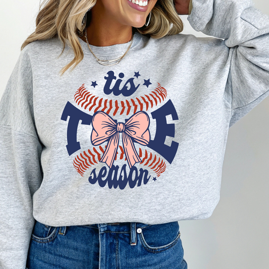 "It's the Season" Baseball Crew Neck Sweaters