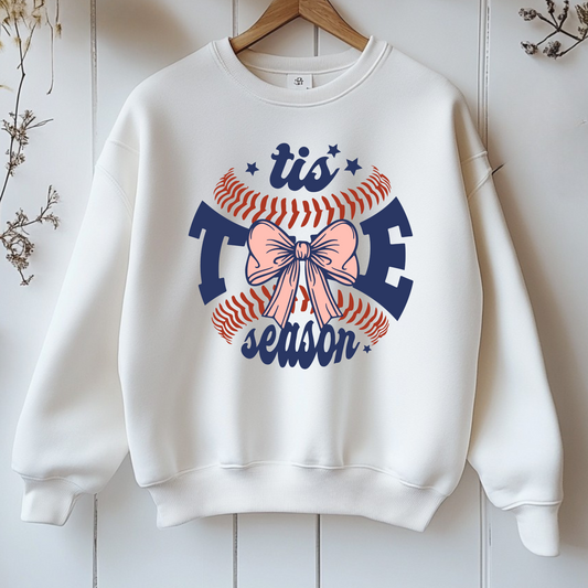 "It's the Season" Baseball Crew Neck Sweaters