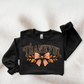 Thankful with checkered bow Holiday sweatshirt