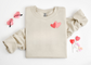 Rhythm of my heart Crew Neck Sweaters