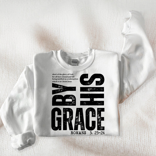 By his Grace Crew Neck Sweaters