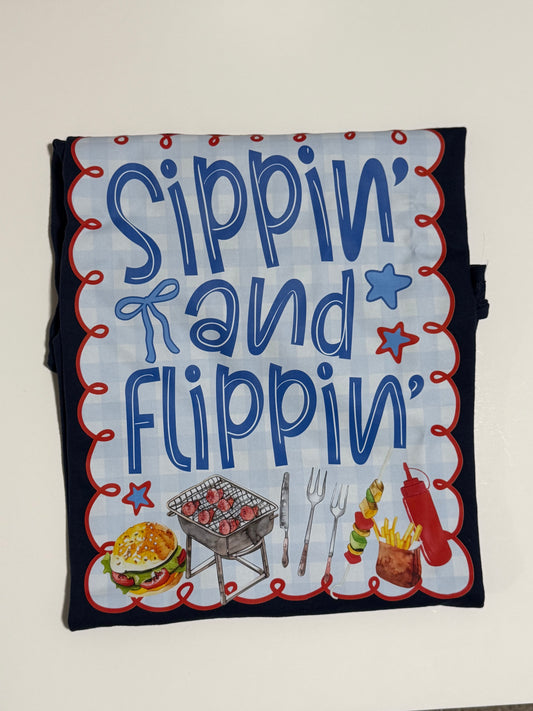 Sippin and Flippin T-Shirt