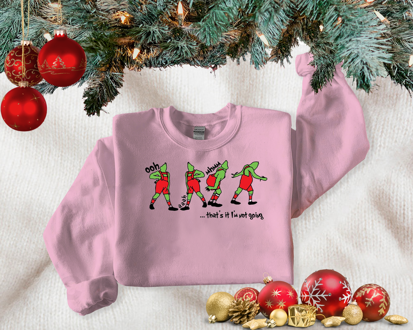 ...that's it, I'm not going-grinch Sweaters