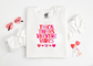 "Thick Thighs Valentine Vibes" Crew Neck Sweaters