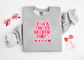 "Thick Thighs Valentine Vibes" Crew Neck Sweaters