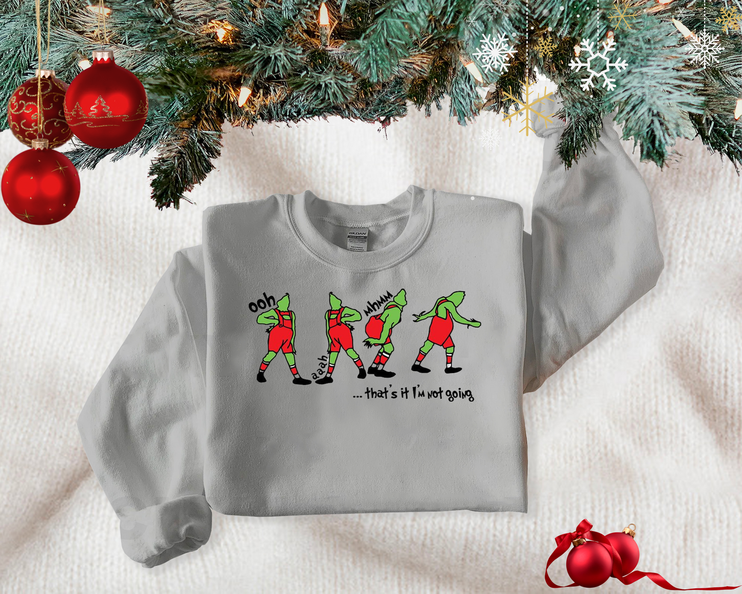 ...that's it, I'm not going-grinch Sweaters